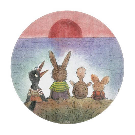 Iets rood snijplank (Voorkant)