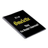 Iets Rotten Omelet Journal Notitieboek (Rechterzijde)