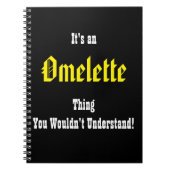 Iets Rotten Omelet Journal Notitieboek (Voorkant)