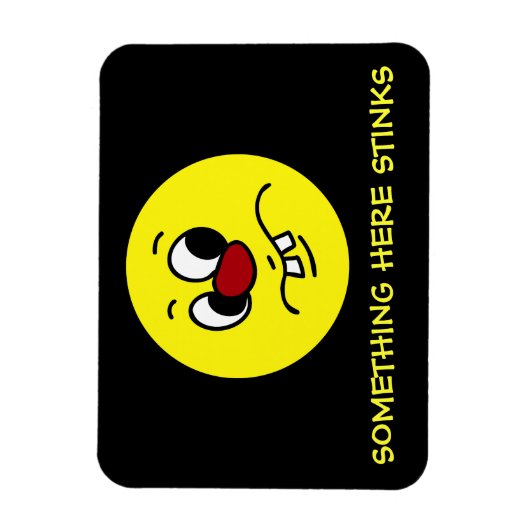Iets Stinky Face Grumpy Magneet (Verticaal)