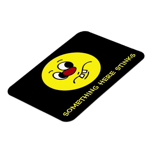 Iets Stinky Face Grumpy Magneet (Linkerzijde)