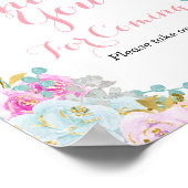 Iets Sweet is Breken Dank je voor je komst Poster (Hoek)