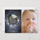 Iets verdorven brouwen Halloween NT 1e verjaardag Kaart (Voorkant)