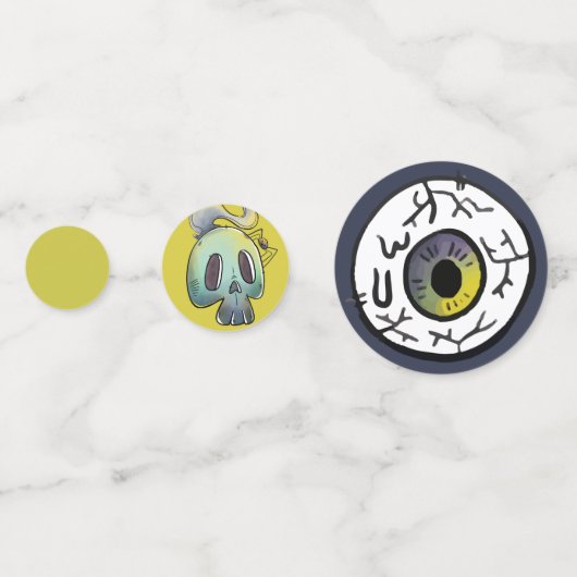 Iets verdorven Halloween Party Confetti (Voorkanten)