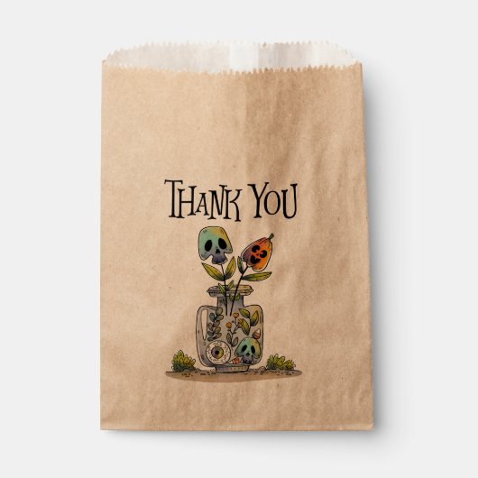 Iets verdorven Halloween Party Favor Bag Bedankzakje (Voorkant)