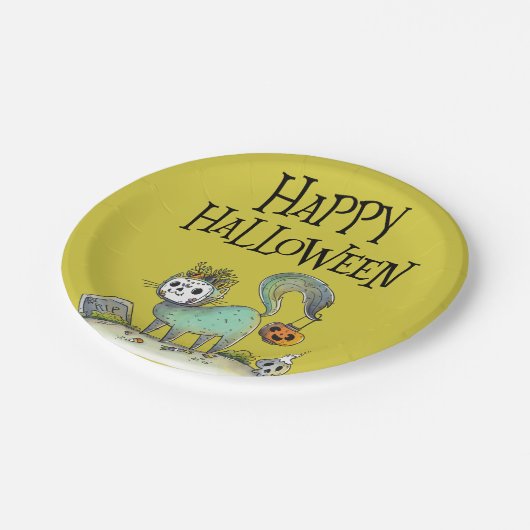 Iets verdorven Halloween Party Paper Bord (Gekanteld)