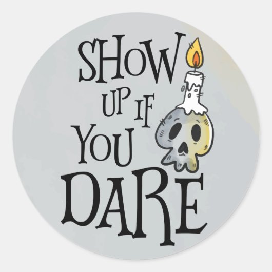 Iets verdorven Halloween Party Sticker (Voorkant)