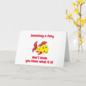 IETS VISSEN? JE ZIET ER ZO UIT "JONGE" KAART (Gele Bloem)