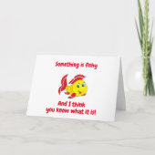 IETS VISSEN? JE ZIET ER ZO UIT "JONGE" KAART (Voorkant)