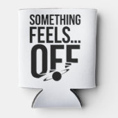 Iets voelt af - verontrustende en cryptische boods blikjeskoeler (Voorkant)