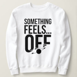 Iets voelt af - verontrustende en cryptische boods trui