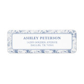 Iets voor ik doe Bruidsfeest Retouradres Etiket (Voorkant)