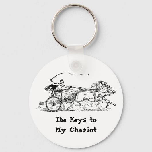 Iets voor je "Chariot" Keys! Sleutelhanger (Voorkant)