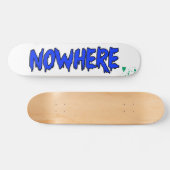 Iets vreemds persoonlijk skateboard (Horizontaal)