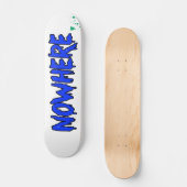 Iets vreemds persoonlijk skateboard (Voorkant)