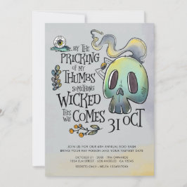 Iets wat een valse uitnodiging voor een feest van 