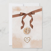 Iets Zoets, Cinnamon Roll Baby Shower Kaart (Achterkant)