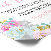 Iets zoets is Brewing Party Baby Sock Hunt Poster (Hoek)