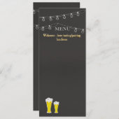 Iets's Brewing Menu Card (Voorkant / Achterkant)