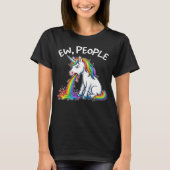 Ieuw mensen eenhoorn t-shirt (Voorkant)