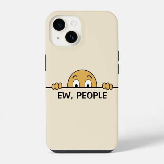 Ieuw Mensen iPhone Hoesje (Achterkant)