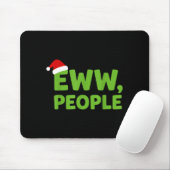 Ieuw Mensen Kerstman Hoed Grappig Kerstmannen Vrou Muismat (Met muis)