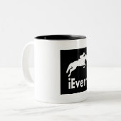 iEvent Eventing Tweekleurige Koffiemok (Voorkant links)