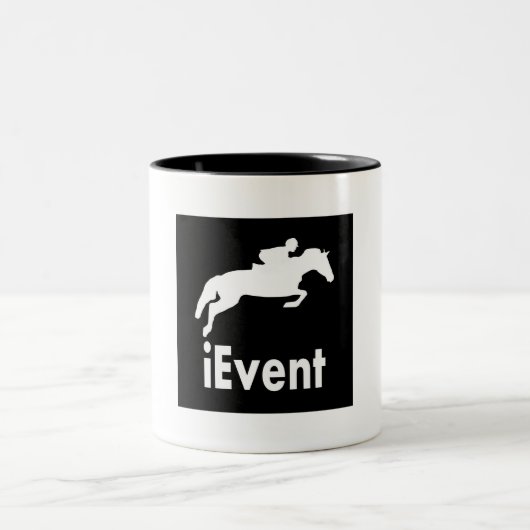 iEvent Eventing Tweekleurige Koffiemok (Center)