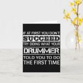 If At First You Don't Succeed Try Doing What Your Kaart (Gele Bloem)