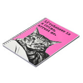 If Cutess is a Crime Notitieboek (Linkerzijde)