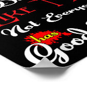 If Dont Like Me Not Everyone Has Good Taste Funny Poster (Hoek)