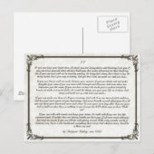 IF = een inspirerend gedicht voor jonge Mannen Briefkaart (Voorkant / Achterkant)