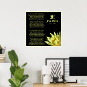 If For Girls Poem by J.P. McEvoy Print (Thuiskantoor)