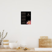 If For Girls Poem by J.P. McEvoy Print (Keuken)