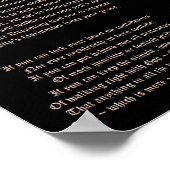 If For Girls Poem by J.P. McEvoy Print (Hoek)