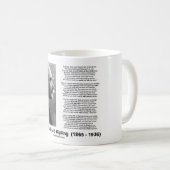 "If—" gedicht door Rudyard Kipling Koffiemok (Voorkant rechts)