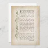 IF, Geïnspireerd gedicht van Rudyard Kipling Kaart (Voorkant / Achterkant)