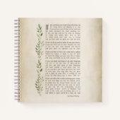 IF, Geïnspireerd gedicht van Rudyard Kipling Notitieboek (Voorkant)