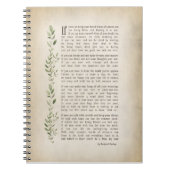 IF, Geïnspireerd gedicht van Rudyard Kipling Notitieboek (Voorkant)
