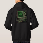 If Hope <= 0 Still Try Programmer Skeleton Coding Hoodie (Achterkant)