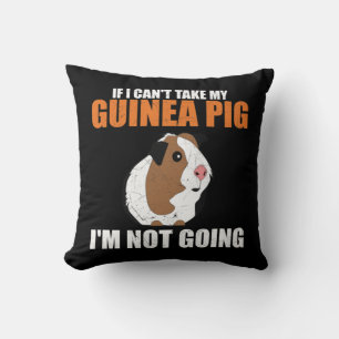 If I Can't Take My Guinea Pig Kussen