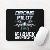 If I Duck Drone Lot Drone Operator Rc Quaopter Fly Muismat (Met muis)