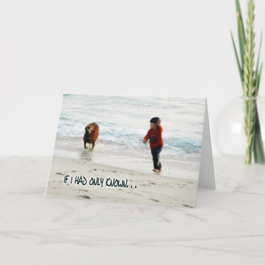 If I hebben Only Known Reunion Card Kaart (Voorkant)