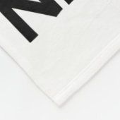 If I Offended You Work On Yourself Funny New Year  Fleece Deken (Hoek)