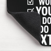 If I Offended You Work On Yourself Funny New Year Muismat (Hoek)