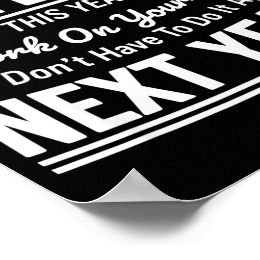 If I Offended You Work On Yourself Funny Sarcastic Poster (Hoek)