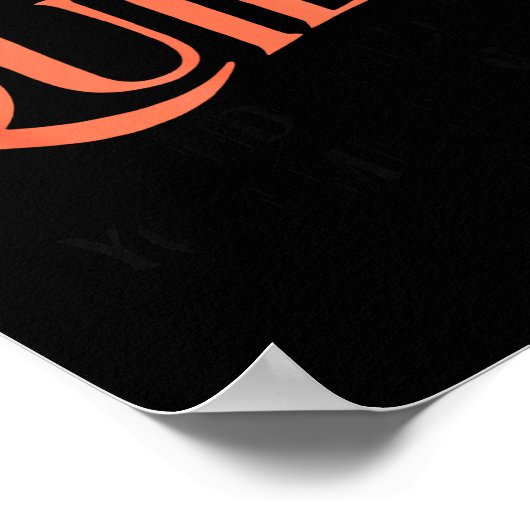 If I'm Quiet And Smiling You Might Want To Run Fun Poster (Hoek)