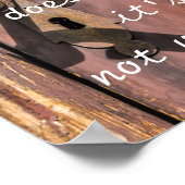 If it doesn't open, it's not your door poster (Hoek)