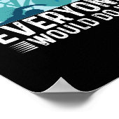 If It's Wasn't Hard Everone Triathlon Poster (Hoek)