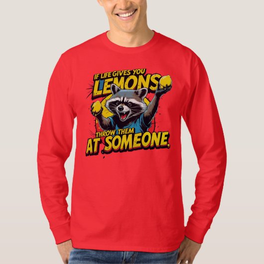 If life gives you lemons... t-shirt (Voorkant)